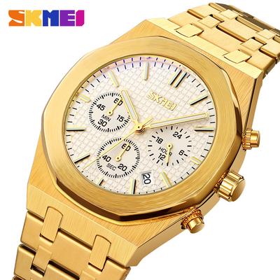Men's Multifunction Watch Fashion Service Watch Stopwatch Calendar Quartz Watch Waterproof Men's Watch