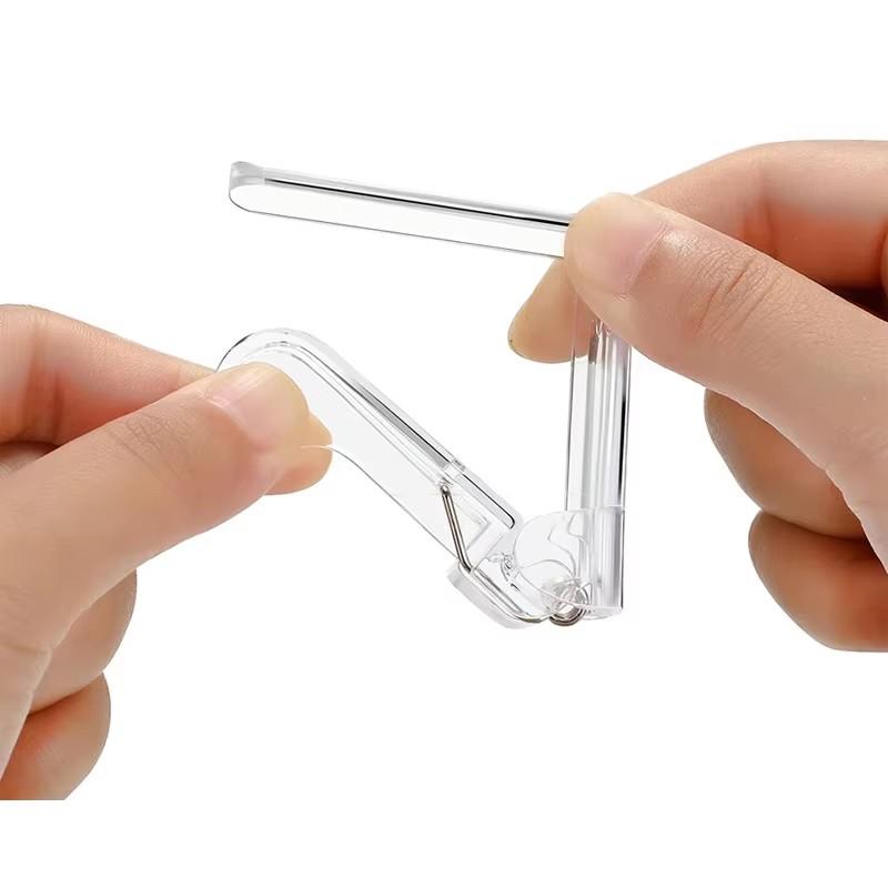 Plastic Transparent Table Cloth Clip Wedding Picnic Table Cover Clip Holder Anti-Slip Party Tablecloth Stable Clips Fixed Clamp