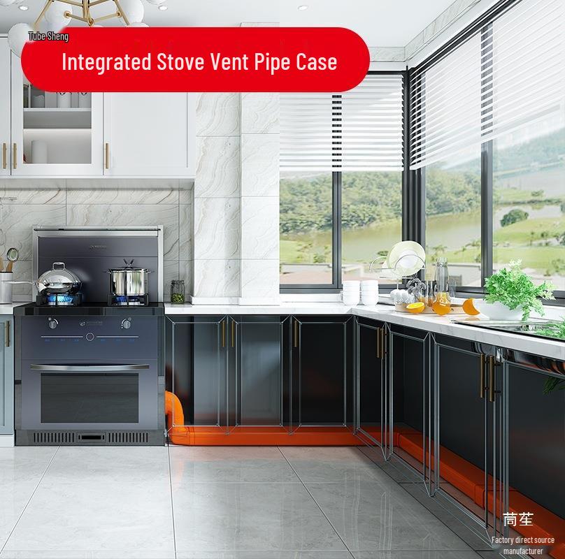 

Квадратная вытяжная труба для кухонной вытяжки из АБС-пластика: Интегрированный пластиковый дымовой люк 180 Round Clip OO