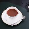 Coffee Spoon Ice Cream Milk Drink Stirring Scoops Teaspoons Home Bar Cafe Hotel Party Kitchen Tableware Cutlery