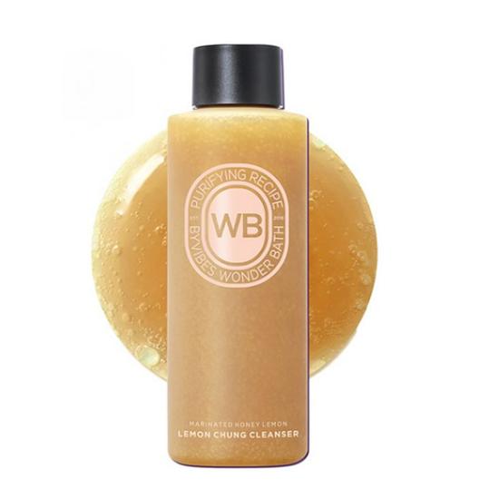 Wonder Bath Lemon Chung Bubble Pack Cleanser 200ml – Fermented Lemon Brightening Deep Pore Cleanser 200ml
