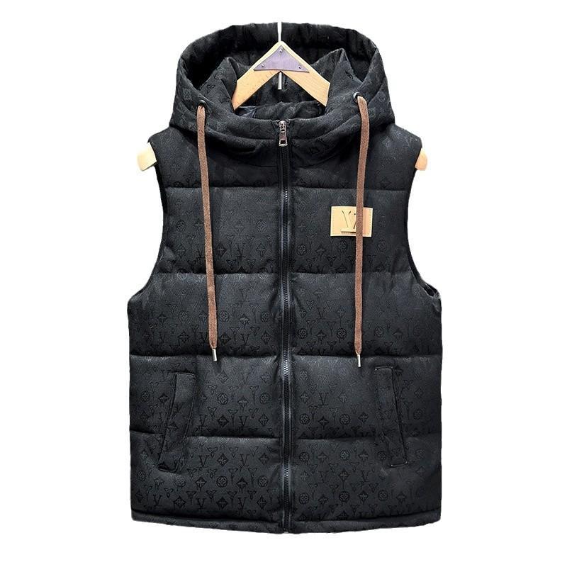 Mens Thick Camo Puffer Vest Plus Size Winter Casual Sleeveless Jacket Young Adults
