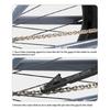 Professional Cycling Chain Checking Tool Accuracy Engineered Aluminum Alloy Wear Gauge for Efficiency Cycling Accessorie