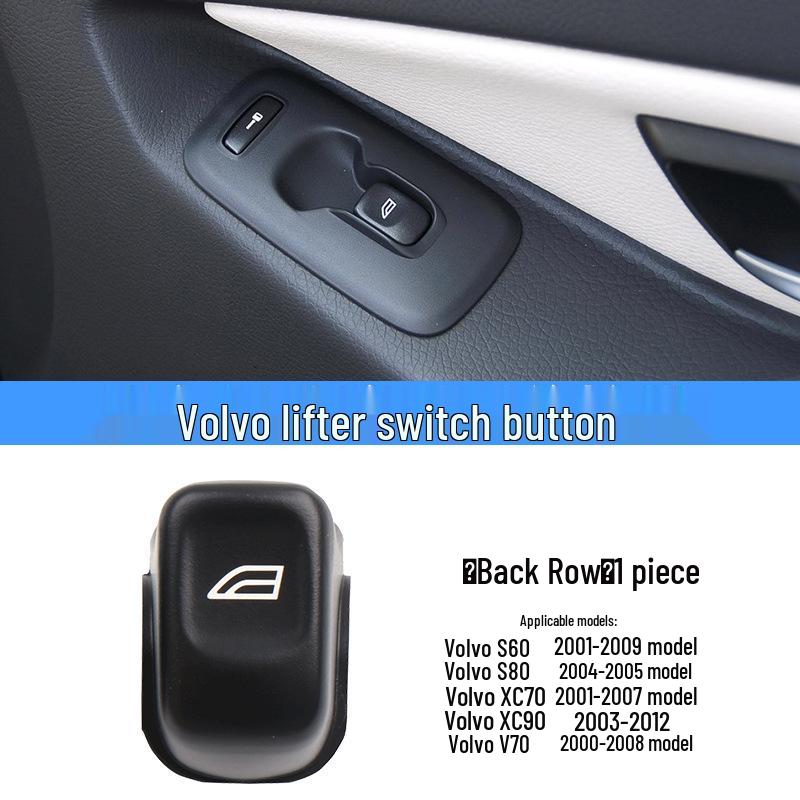 Volvo XC90 S80 S60 V70 Power Window Switch Button for Rear Door