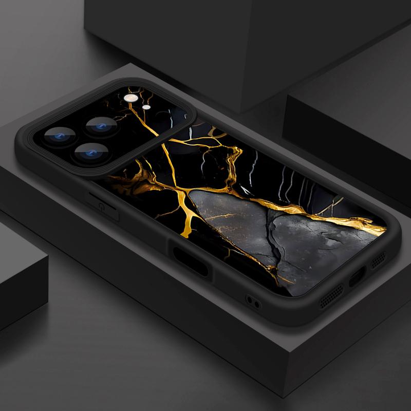 Soft TPU Phone Case For iPhone 17 Pro 15 16 Pro Max 14 13 Pro Max 16e 17e Shockproof Marble Pattern Silicone Protect Cover Cases