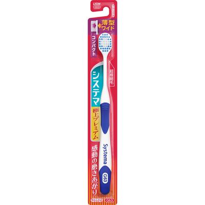 Systema Spazzolino Premium Compact 1 Spazzolino Morbido Malattia Parodontale Spazzolini da denti Utilizzare le punte delle setole per spazzolare delicatamente con piccoli movimenti