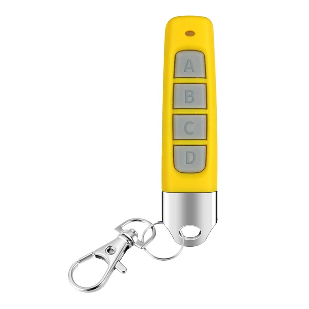 433MHz Copy Remote Controller Battery Powered 4 Keys Remote Control Multifunctional Remote Control Learning Copy for Garage Gate