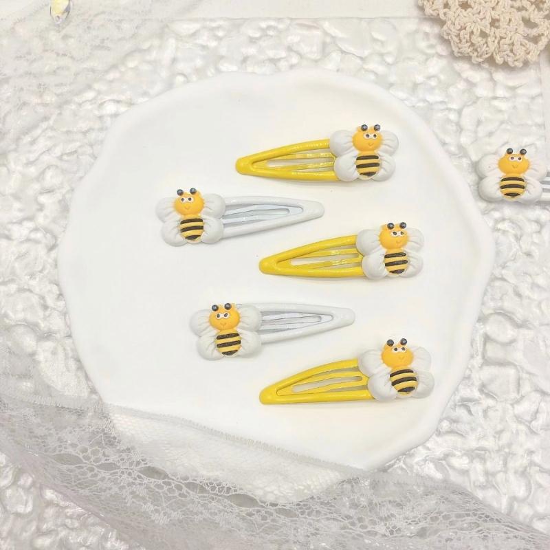 5pcs Soft Silicone Hairpins For Girls Slip Comfortable Party School