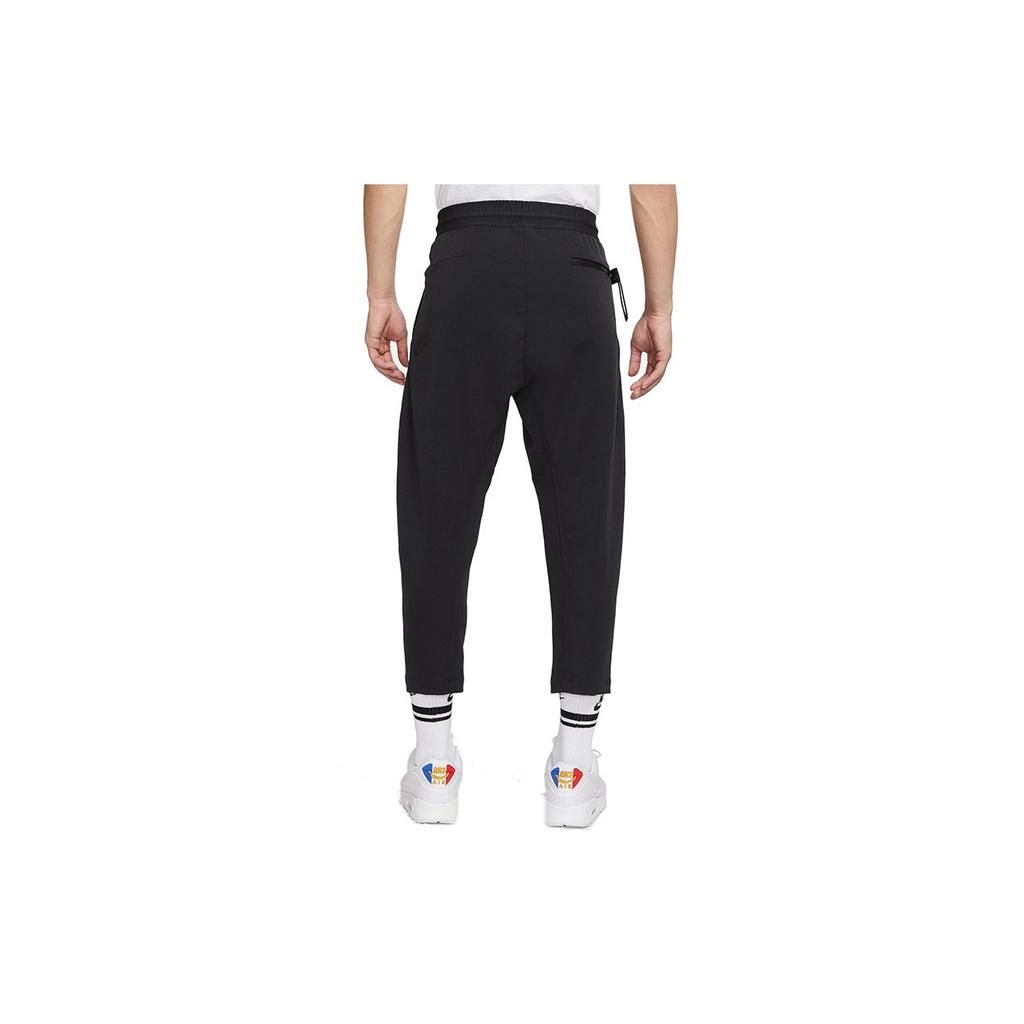 Nike Sportswear Tech Pack Woven Mid-Length Knit Joggers Men Bottoms Black DM1190-010