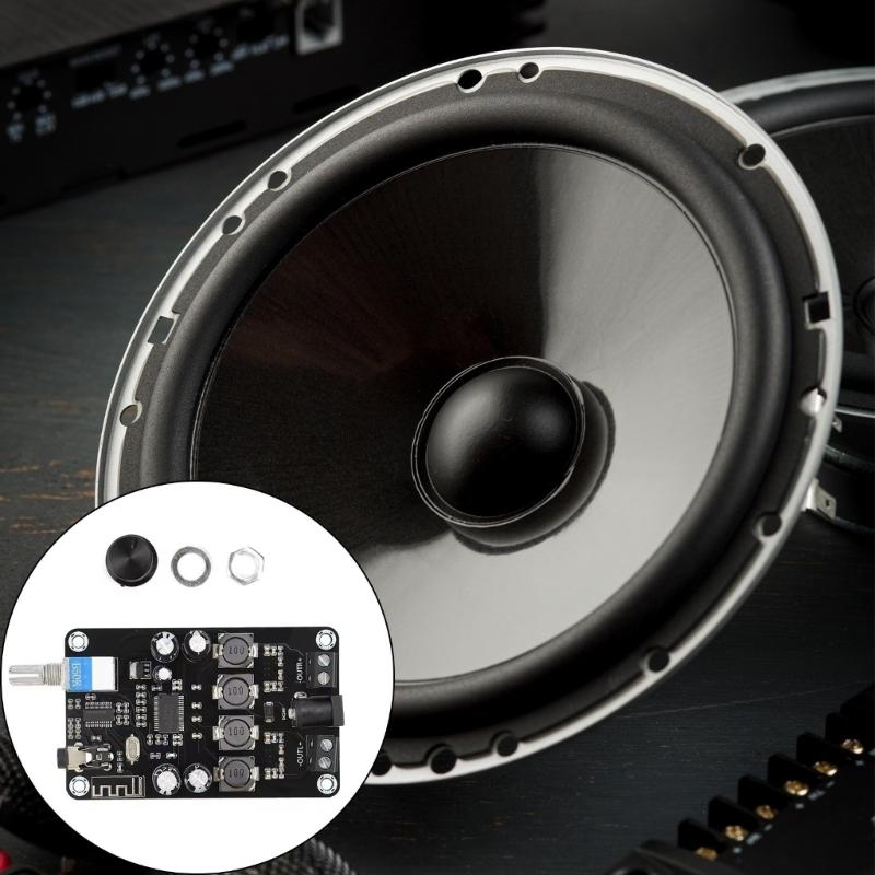 High fidelitys Double Channel Audios Amplifier Board Wireless Auxs 3.5mm Input Compactly Design For Home Theater Systems