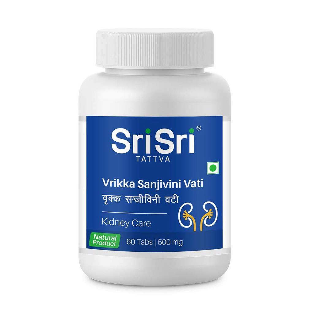 Vrikka Sanjivini Vati (60 Tabs, 500 Mg), Vrikka Sanjivini Vati, Sri Sri Tattva