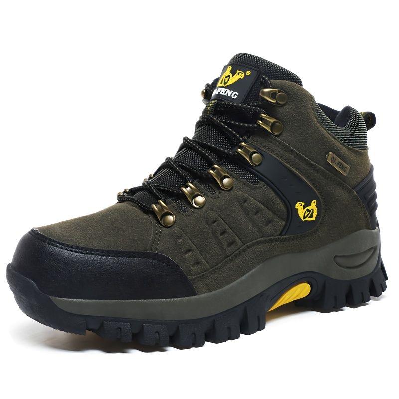 Trendy Classic Men Ankle Boots Wear Resisting Hiking Shoes Cow Suede Men Boot Comfortable Walking Sneaker For Man Tactical Shoes