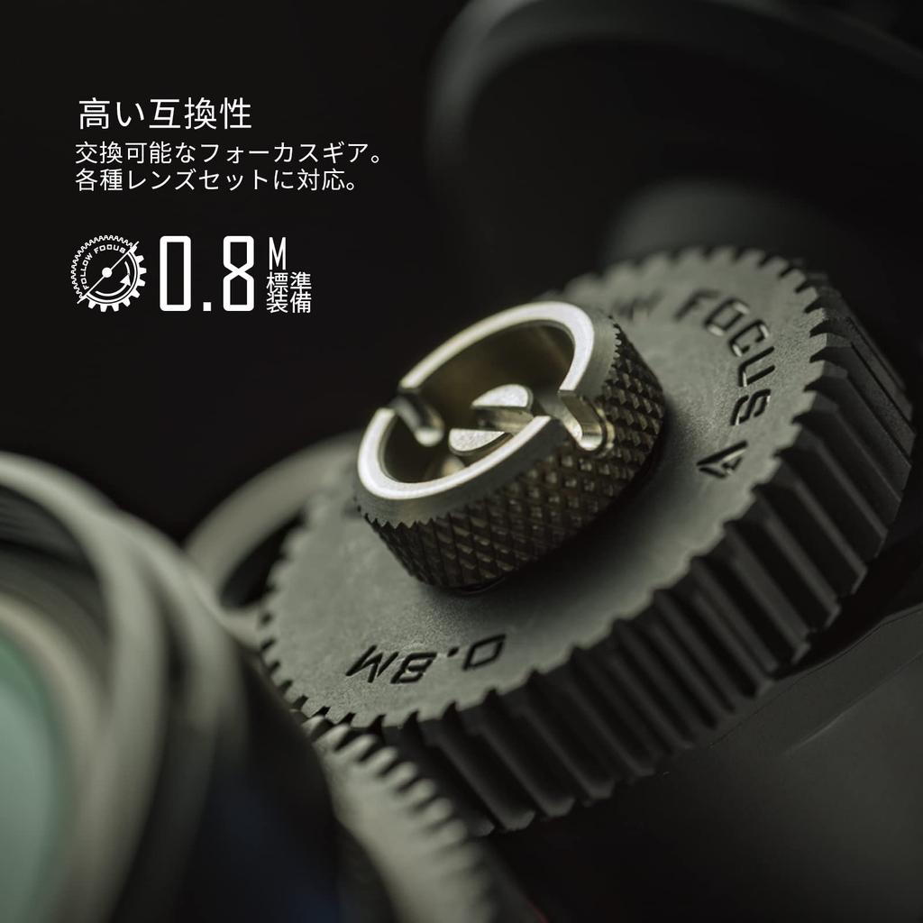 TILTA Pocket Follow Focus Follow Focus Lens Zoom Control for DSLR Mirrorless Fits Lens with Pitch Single Rod Holder A/B Marked, Camera, 0.8mm