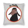 Kuzco No Touchy Trauriges Lama Kissenbezug Polyester Leinen Samt Kreativ Reißverschluss Dekorative Zierkissenhülle Sofakissenbezug x