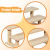 Figure Display Stand Cupcake Stand Holder Wooden Display Riser Perfume Organizer for Crafts