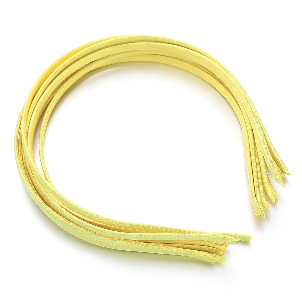 10Pcs Colorful Fabric Covered Headbands Hair Hoops Blank Base Settings DIY Hair Accessories Headwear Girls Makeup Wash Hairband