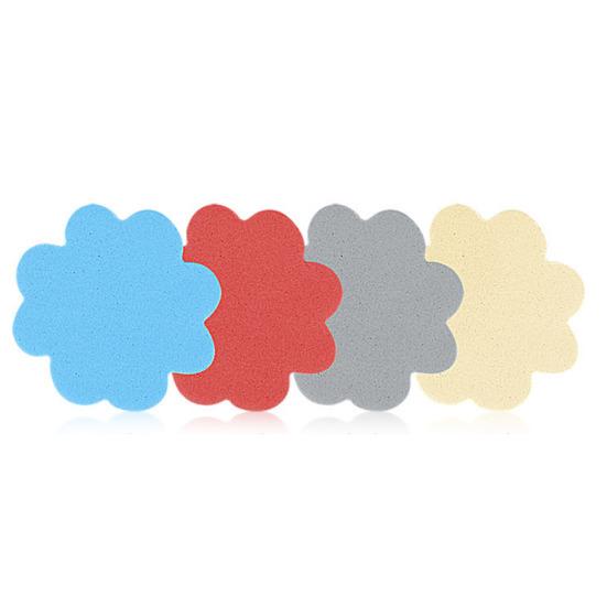 4Pcs Flower Heel Pad Self-adhesive Non-slip Foot Pain Relief Blister Prevention Loose Shoes High Heel Grip Cushion Protector Insert Liner