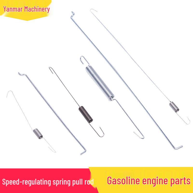 

Speed Control Spring & Rod for 168F/170/188 Small Gas Engine Mini Tiller 168-170F Throttle Small Pull Spring