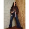 Cc Collect Wide Denim Pants With Diagonal Cut C253psa401