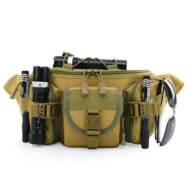 Cheap Outdoor Sport Wallet Belt Bag Men Waist Pack Pouch Military