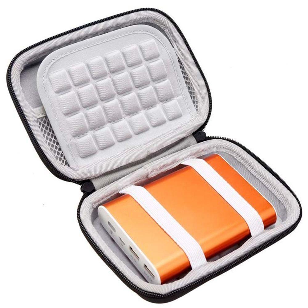 Durable EVA 2.5inch Hard Drive Case Shockproof Small Portable Storage Box Hard Shell Protective Storage Case Digital Accessories