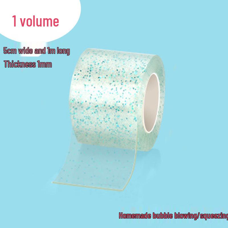 Traceless Double-Sided Nano Adhesive Tape & Bubble Squeeze Decompression Toy