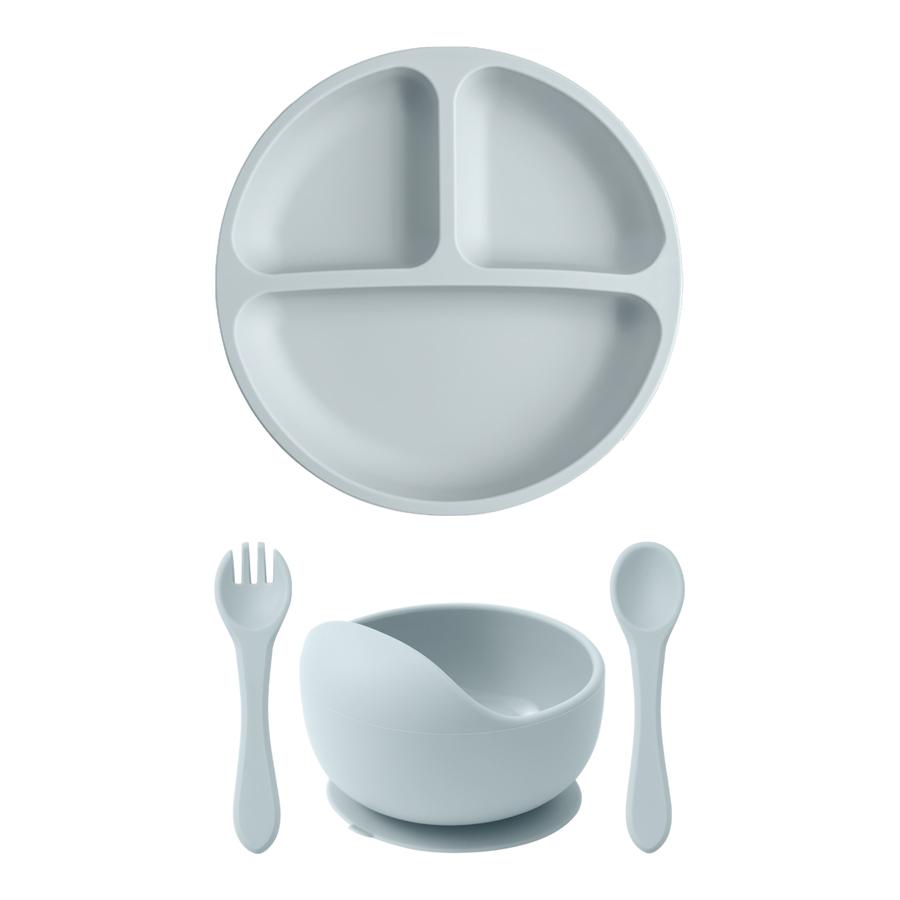 

Цветная детская силиконовая миска на присосках, столовая посуда для кормления младенцев, обучающая еде, посуда и тарелки для еды, детские принадлежности