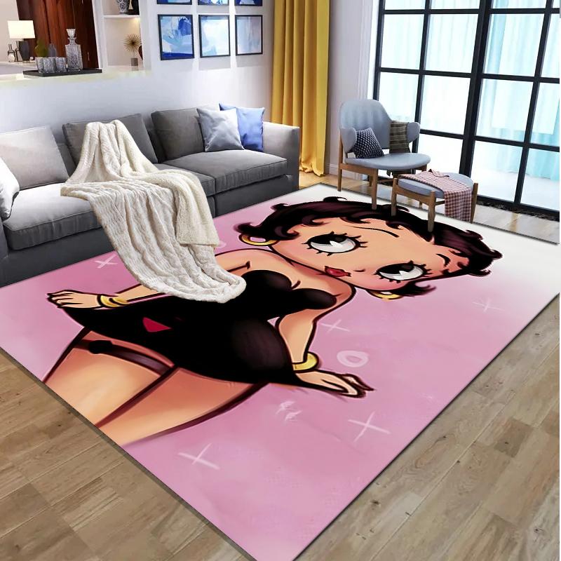 Sexy Doll Pattern Rug, Indoor/Outdoor Mat, for Picnic, Gameroom, Bedroom, Office, Living Room, Home Decor Carpet, Birthday Gift