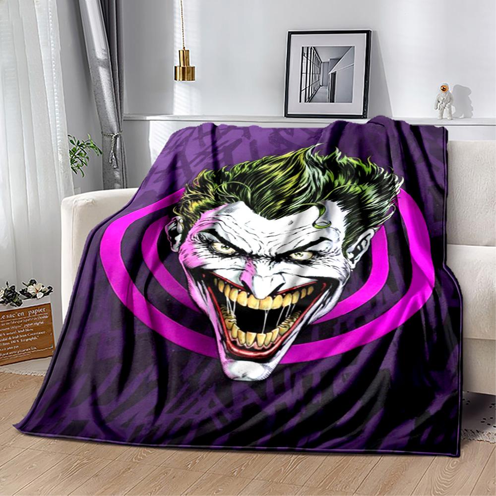 The Joker's Chaos Blanket Suitable for sofas,travel, living rooms also a good gift for friends and family Suitable for all seasons.