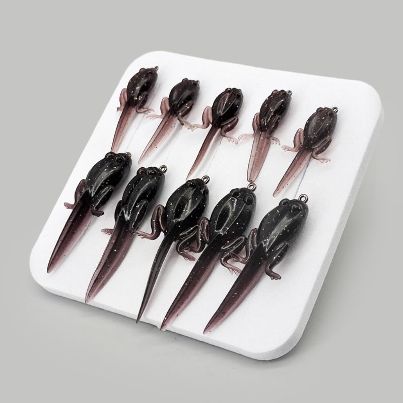 20pcs Soft Fishing Lures Simulation Baits Realistic Artificial Baits with Barbed Hook Tiny Baits Fishing Tackle