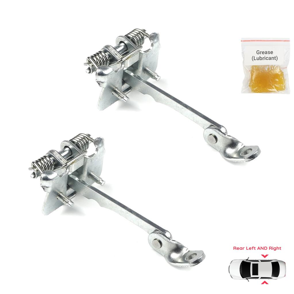 BDP697-1 2 Pieces Rear Left AND Right Door Catch Hinge Brake Stop Check Strap Limiter for Renault 19 21 7702253350
