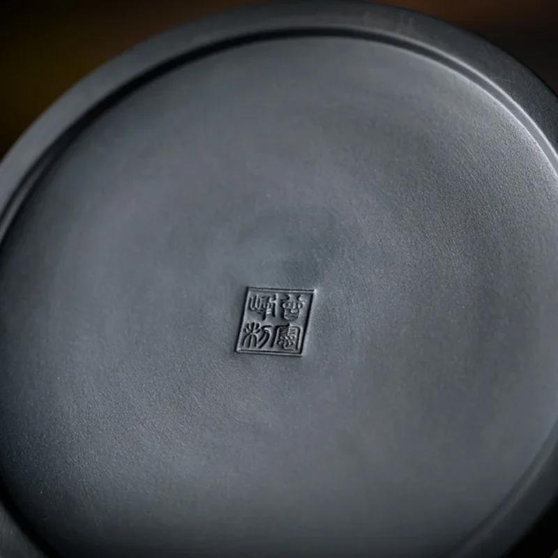 Jianshui Purpurowa Ceramika Rzeźbiony Czajnik z Motywem Smoka Ręcznie Malowany Antyczny Czajnik z Reliefem Czajnik Domowy Zestaw do Herbaty Kungfu Czajnik