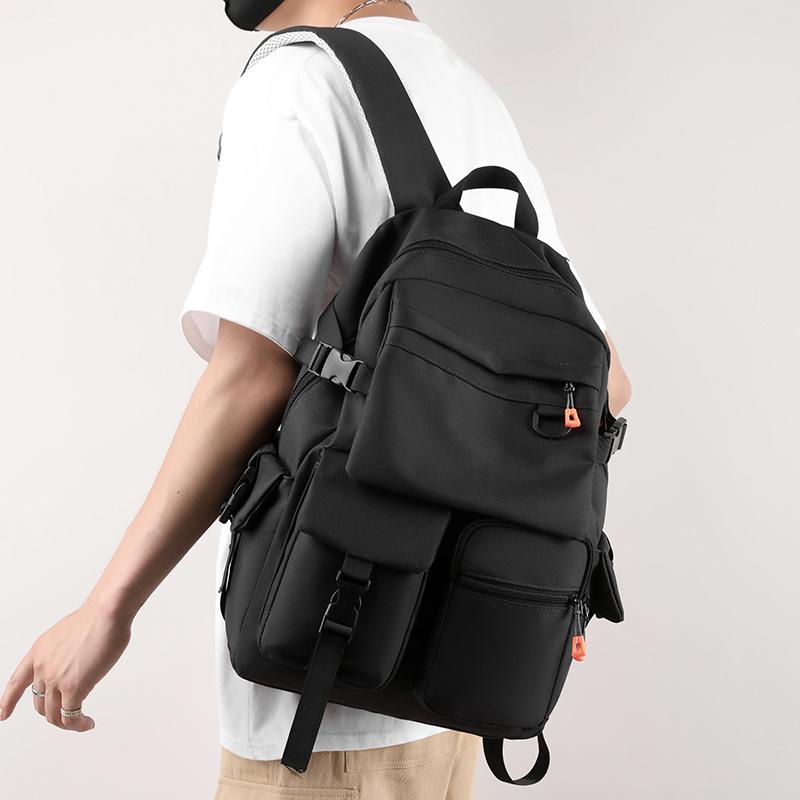 College Student Schoolbag Large Capacity Couple High Value Backpack Casual Versatile Backpack