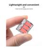 A25F-CMK63 Lever Wire Quick Connectors Clamp Electrical Cable Home Assortment Terminal Block 0.08-4Mm 32A 1 In 3 Out
