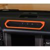 1x Orange Dashboard Differential Control Switch Cover Trim For Ford Bronco +