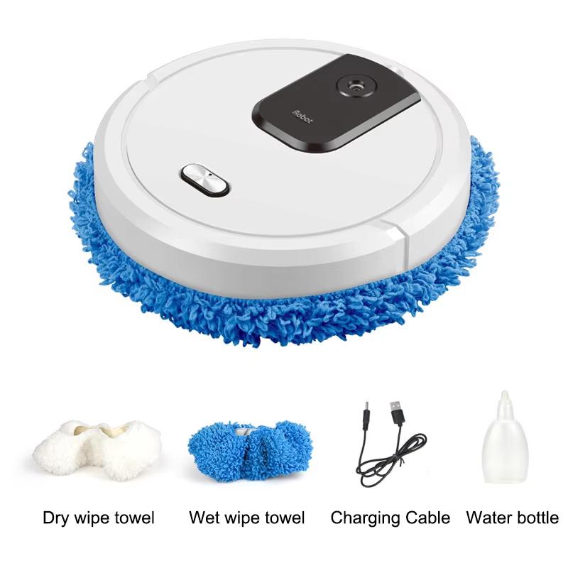 NEW Smart Sweeping and Mop Robot Vacuum Cleaner Dry and Wet Mopping Rechargeable Robot Home Appliance with Humidifying Spray