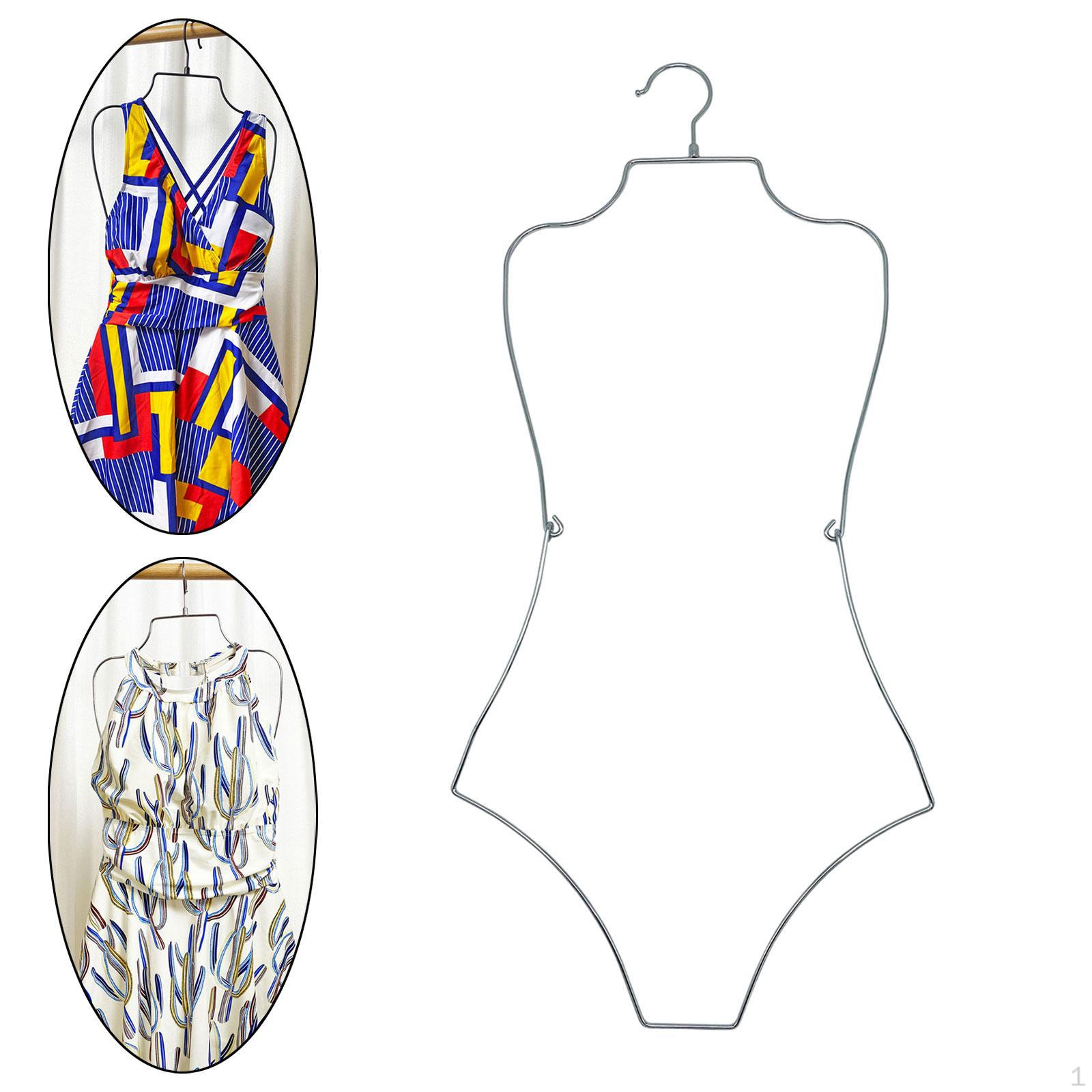 

Вешалка для нижнего белья Купальник Купальный костюм Форма тела Стойка для выставки товаров Бикини Шкаф серебряный