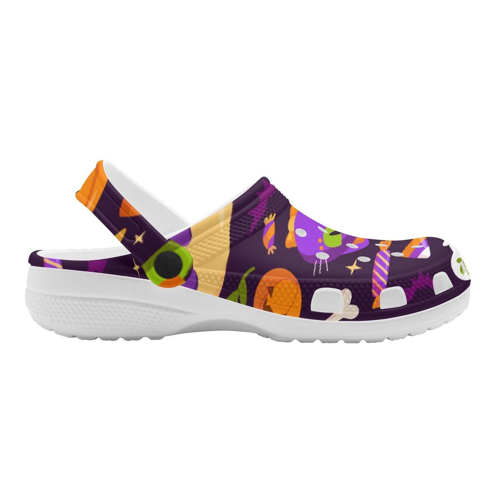 Colorful Printed EVA Clogs Men Women Ventilated Breathable Slip On Casual Shoes Lightweight Summer Sandals Casual Walking