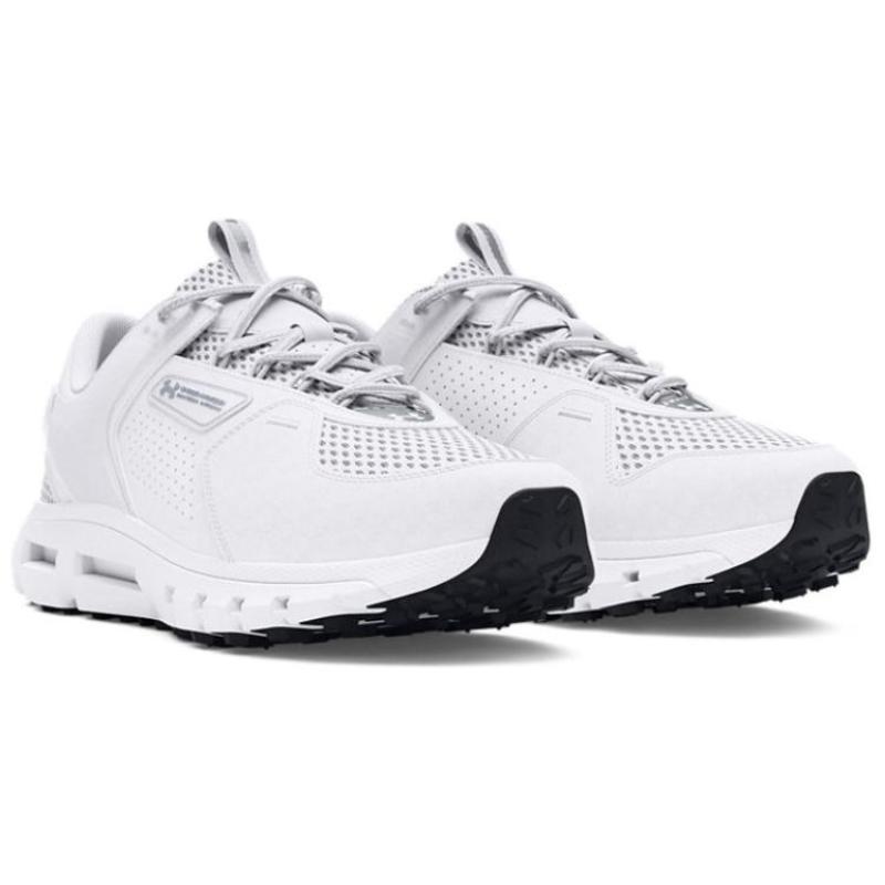 Under Armour Summit Trek Breathable Low Top Casual Shoes Women's White Sneakers 3028346-100