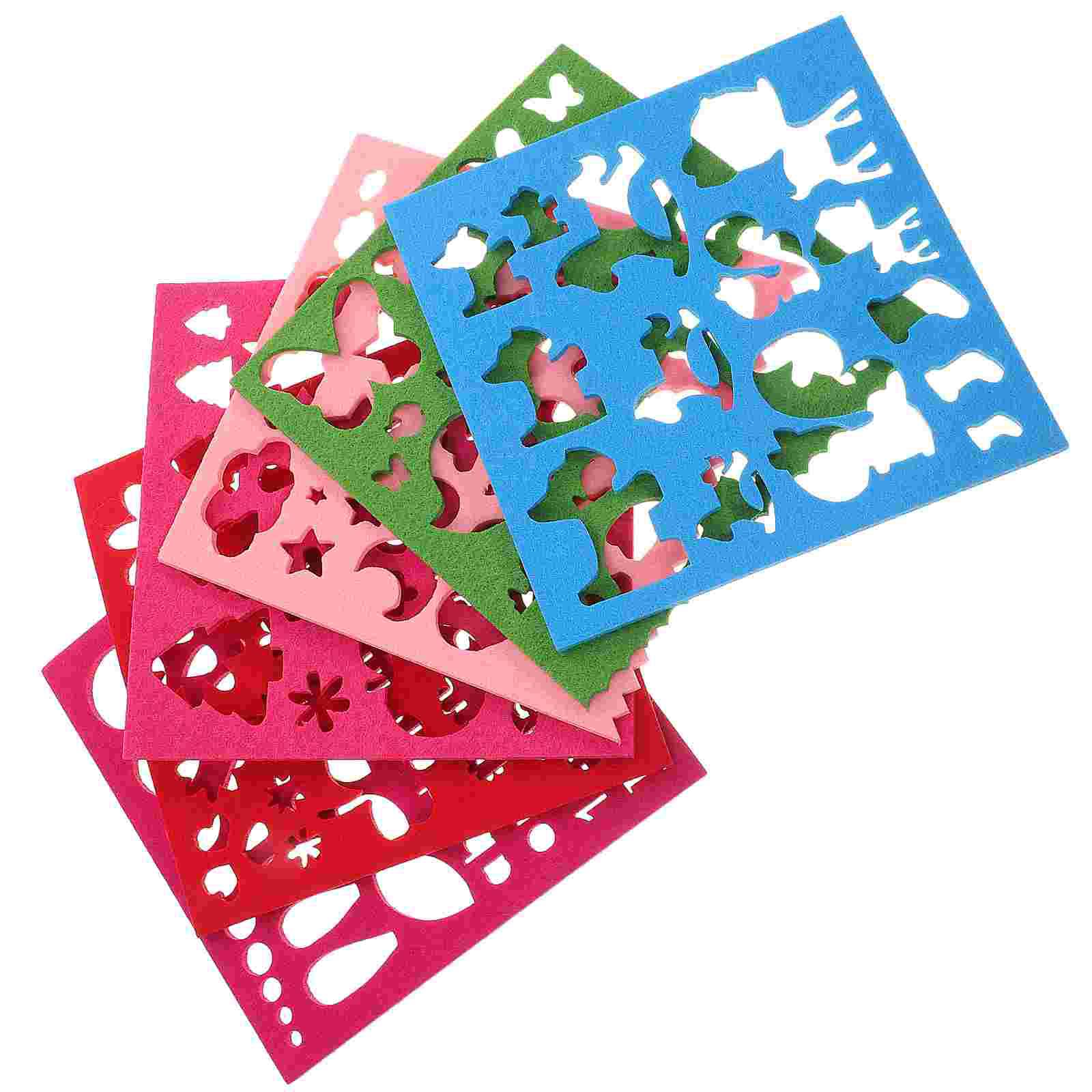 

Набор для фелтинга иглами Magiclulu Шерстяная аппликация DIY Формы Стартовый набор Шаблон для рукоделия Трафарет Войлок Инструмент для начинающих Вышивальные иглы