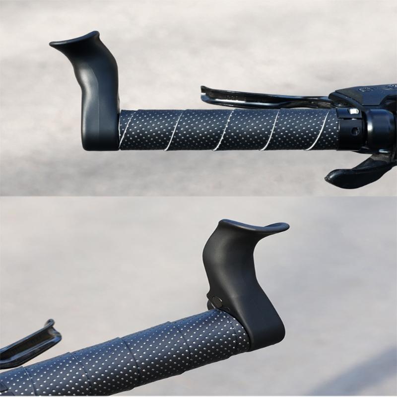 Bicycles Handlebar End Grip Ergonomic Bike Inner Bar End Mountain Bike Handlebar End Comfortable Grip Easy to Install