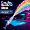 Pistola ad Acqua LED Arcobaleno con Luce Luminosa per Piscina, Spiaggia, Giochi all'Aperto