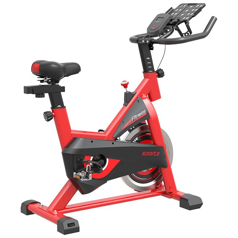 JuJiu Silent Magnetic Exercise Bike with Aluminum Pedals, High Capacity for Home Fitness