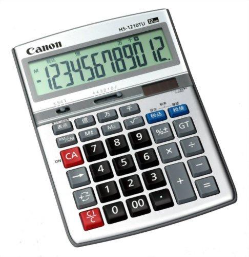 

CANON desk calculator 10 million units series 12 digits HS-1210TU