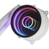 Kit de watercooling aio - mars gaming - ml-one rgb - 120 mm - blanc - compatible socket am4