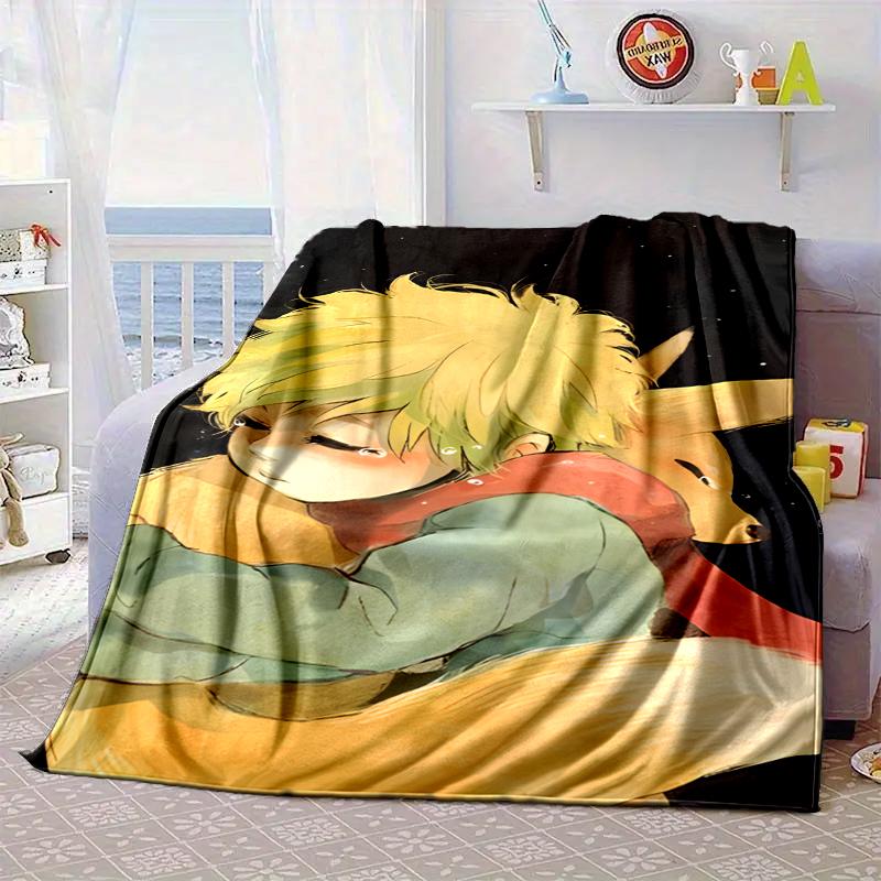 prince In The Stars Blanket Flannel Blanket for bed, sofa, Camping, Hiking, Picnic Essentials, gift for family Fan gifts
