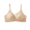 Underwear women's small breasts gather, anti-sagging, sub-breasts, non-slip thin shoulder straps, underwear without steel ring, no running cup