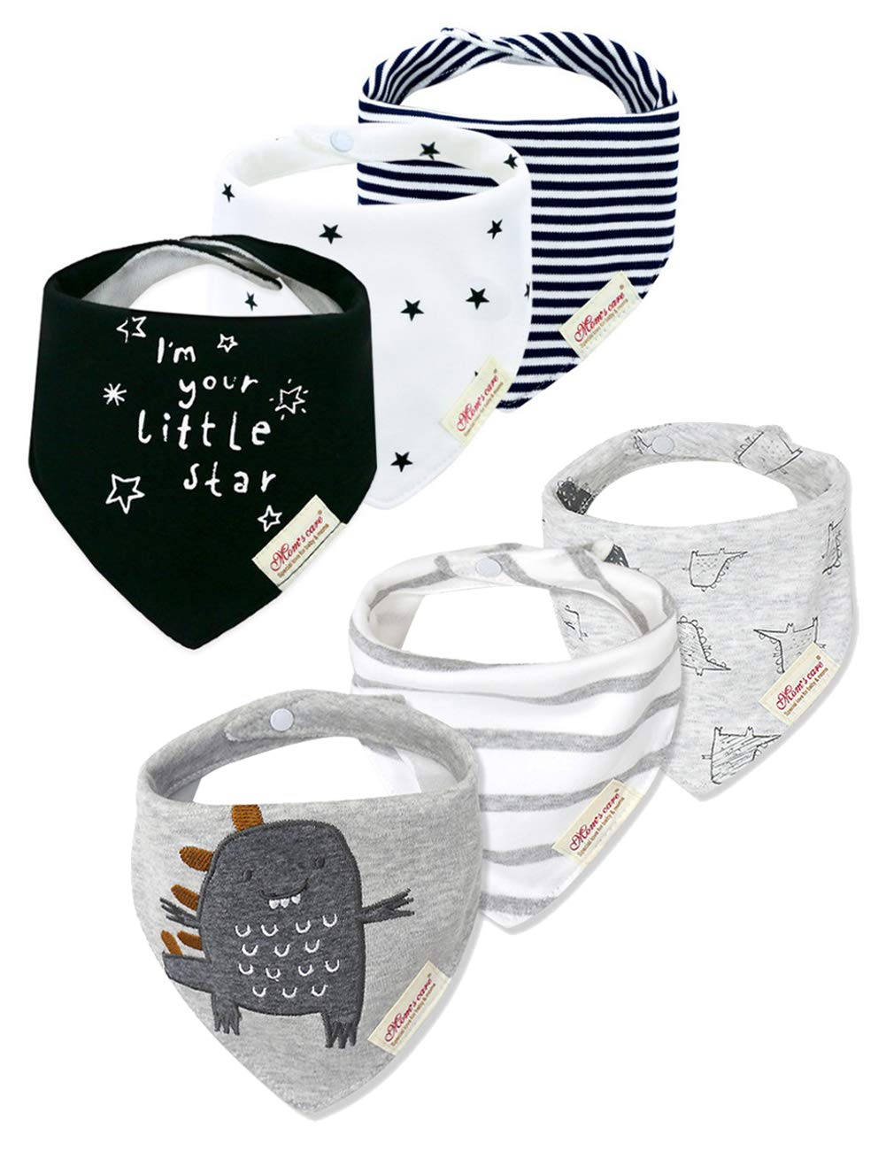 

Слюнявчик для ребенка треугольный для кормления новорожденного размер для рта набор из 6 штук [Tobewell] для мальчиков, слюнявчик, бандана, подарок, фартук, слюнявчик, салфетка, полотенце, новорожденный, регулируемый, хлопок,