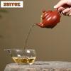 150ml Vintage Yixing Purple Clay Teapots Handmade Laughing Sakura Pot Raw Ore Dahongpao Mud Tea Soaking Kettle Zisha Teaset Gift