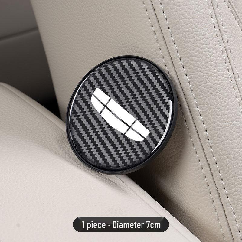 Carbon Fiber Texture Heat Insulation Coaster for Geely Cars: Geometry, Panda, Emgrand, LHiP, Xingrui, Binyue, ICON